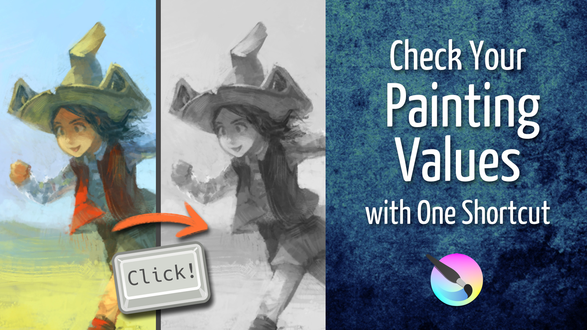 Check Your Painting Values with One Krita Shortcut David Revoy